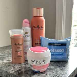 Skincare Bundle: Dove, SheaMoisture, Pond’s & Neutrogena Wipes
